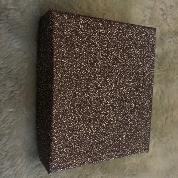 Shit gold-tone ring adjustable gift box cz stones one size fits most - Picture 3 of 5